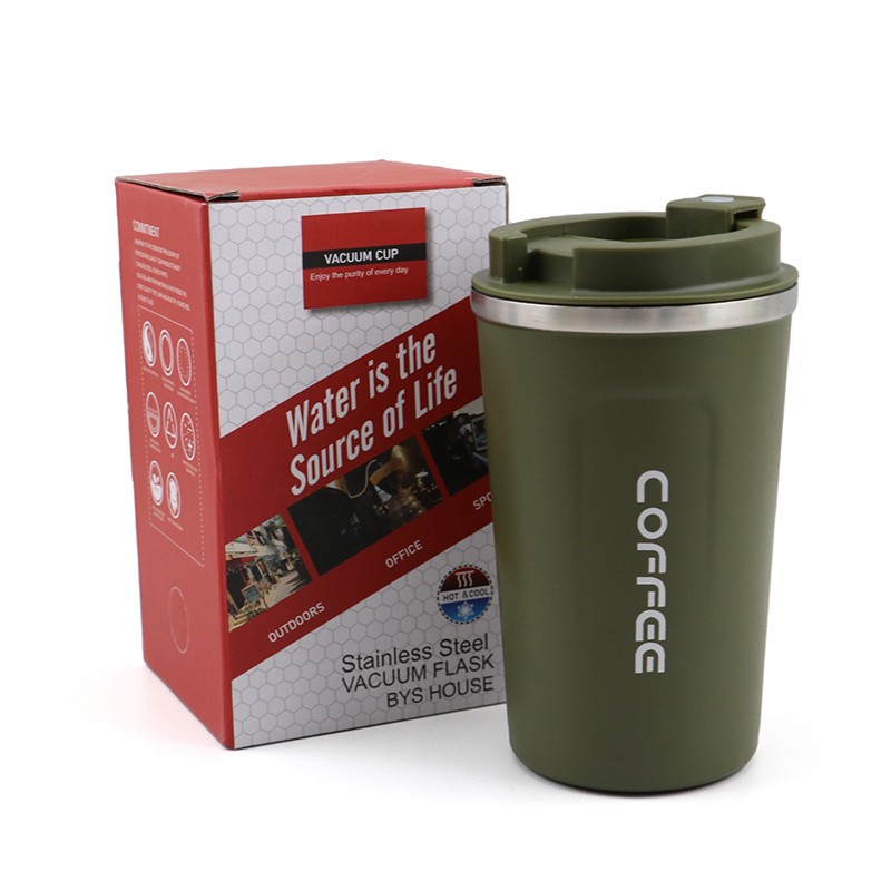 Turist coffee qabı, 300 ml, paslanmaz polad